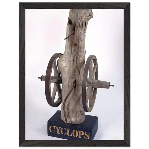 Cyclops by Robert Indiana — Framed art print at Zephyeer