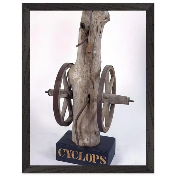 Cyclops by Robert Indiana — Framed art print at Zephyeer