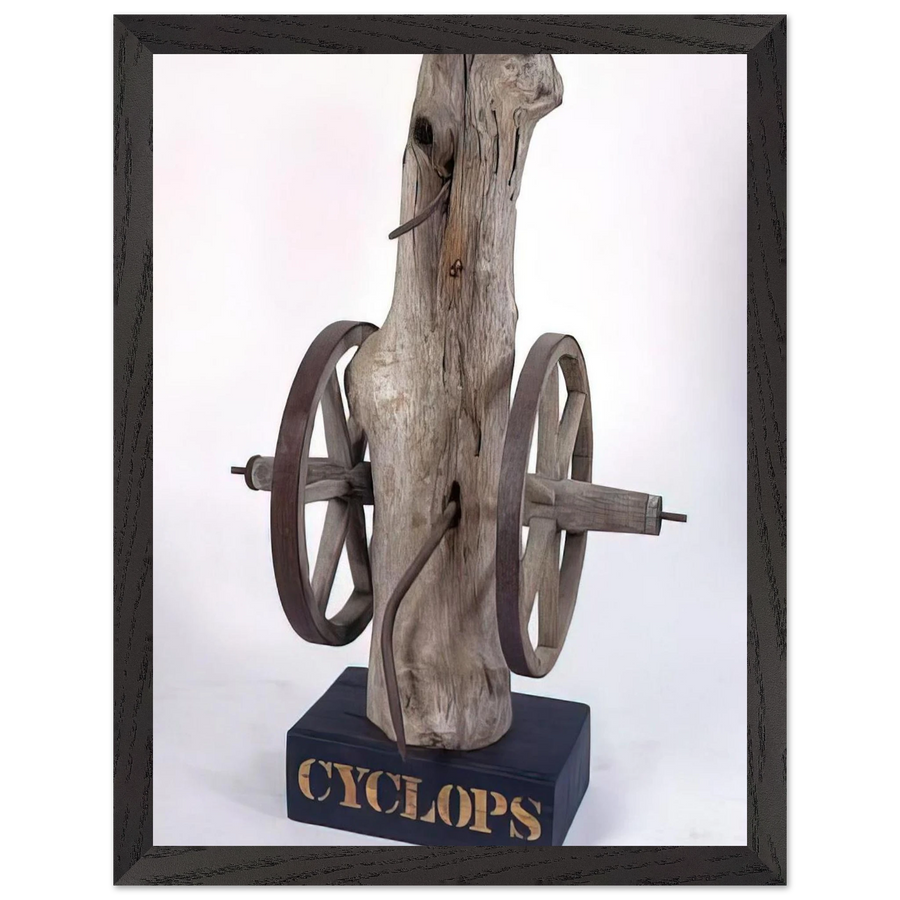 Cyclops by Robert Indiana — Framed art print at Zephyeer