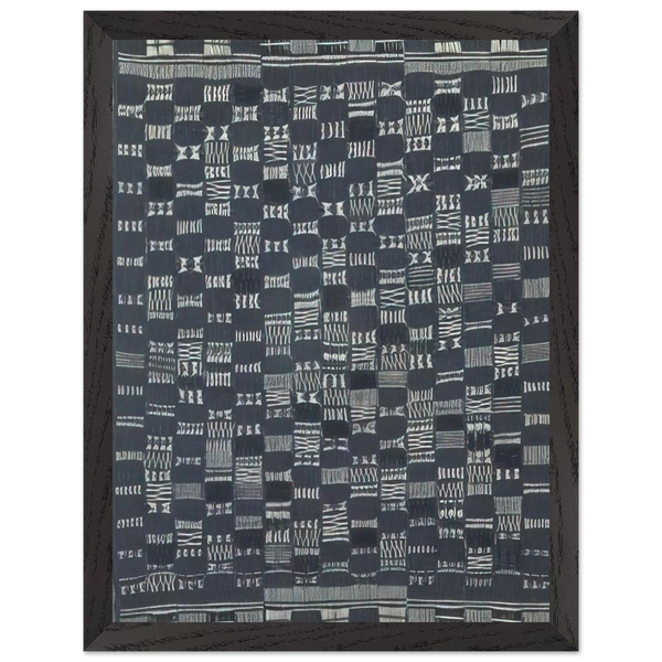 THICKLY SETTLED 1957 by Anni Albers — Framed art print at Zephyeer