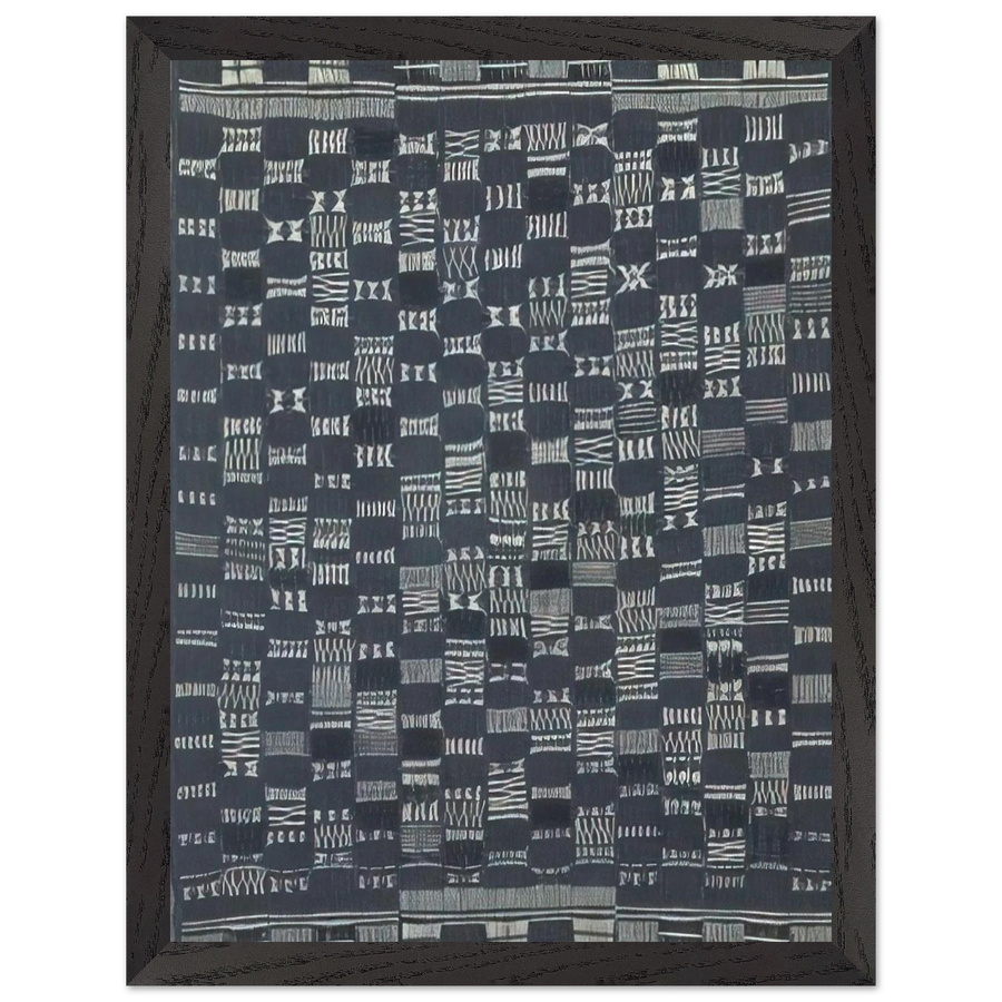 THICKLY SETTLED 1957 by Anni Albers — Framed art print at Zephyeer