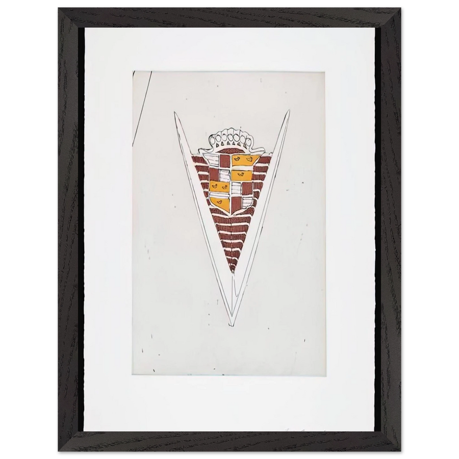 CADILLAC MOTOR CITY SERIES 2009 by Edward Ruscha — Framed art print at Zephyeer