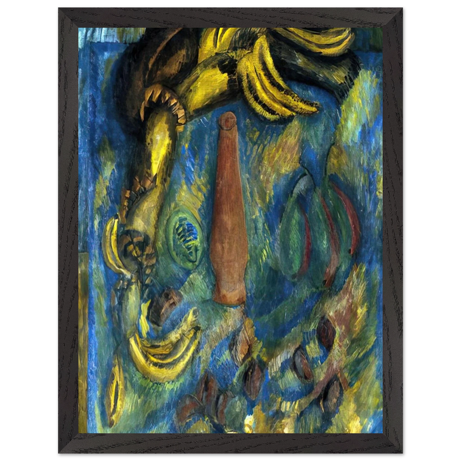 STILL LIFE WITH BANANAS 1909 by Raoul Dufy — Framed art print at Zephyeer