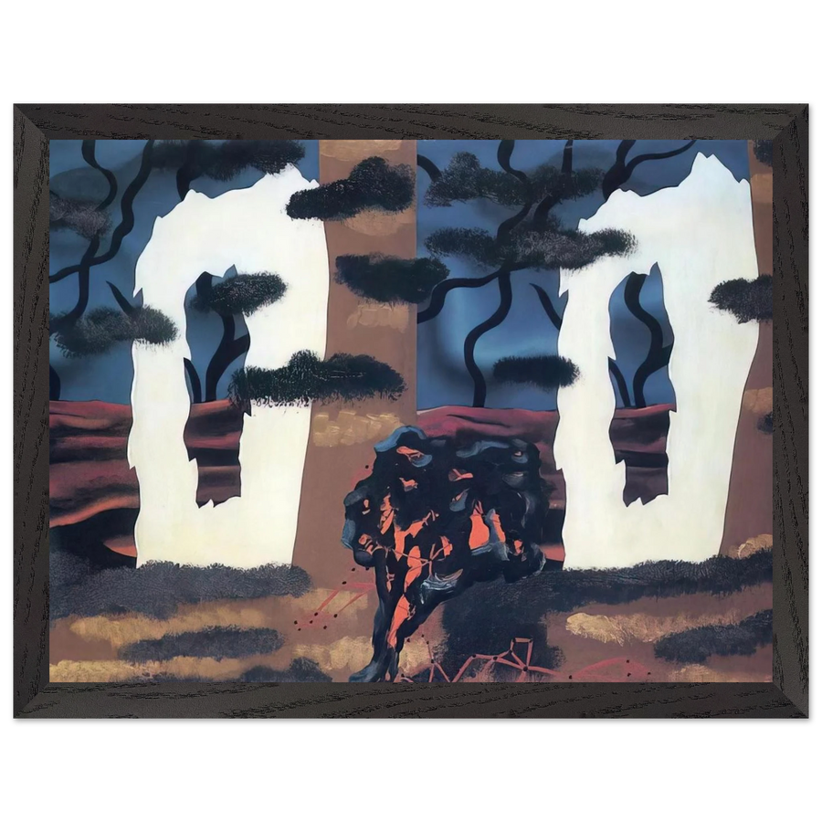 A TASTE OF THE INVISIBLE 1927 by Rene Magritte — Framed art print at Zephyeer