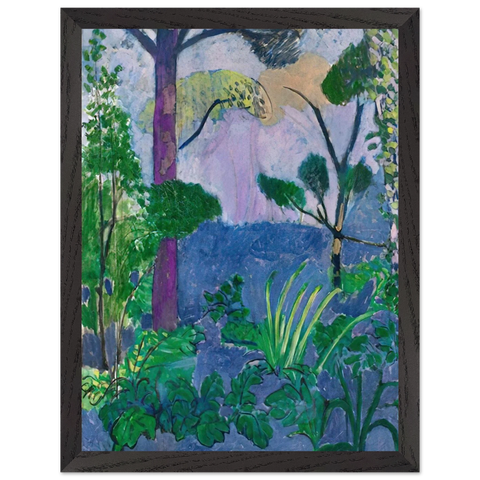 ACANTHUS MOROCCAN LANDSCAPE 1912 by Henri Matisse — Framed art print at Zephyeer