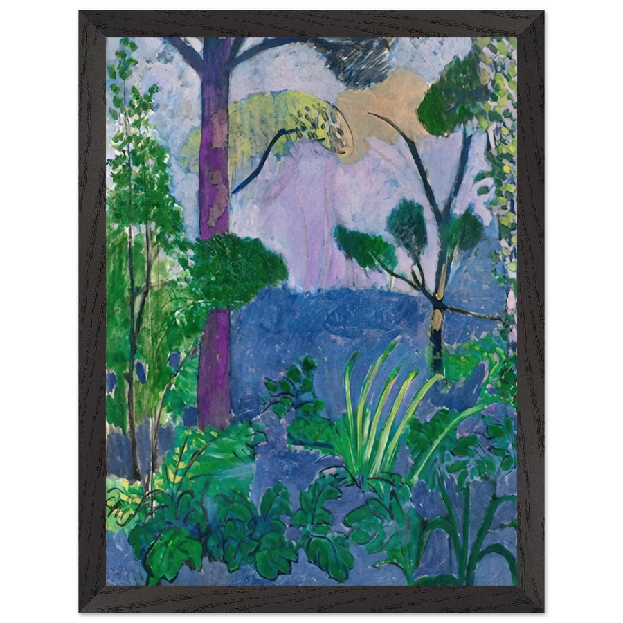 ACANTHUS MOROCCAN LANDSCAPE 1912 by Henri Matisse — Framed art print at Zephyeer