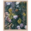 WHITE AND YELLOW CHRYSANTHEMUMS 1893 by Gustave Caillebotte — Framed art print at Zephyeer