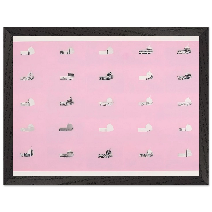 Berlin 2 - 1970 by Dieter Roth — Framed art print at Zephyeer