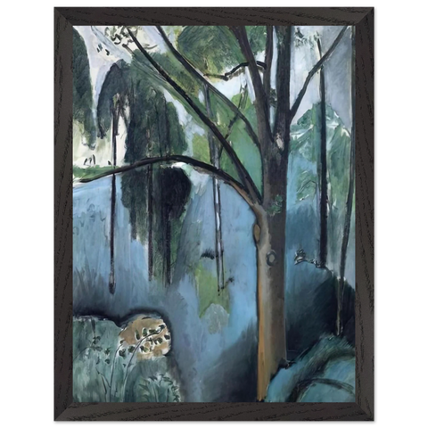 TRIVAUX POND 1917 by Henri Matisse — Framed art print at Zephyeer