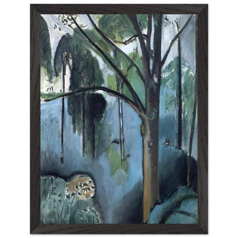 TRIVAUX POND 1917 by Henri Matisse — Framed art print at Zephyeer