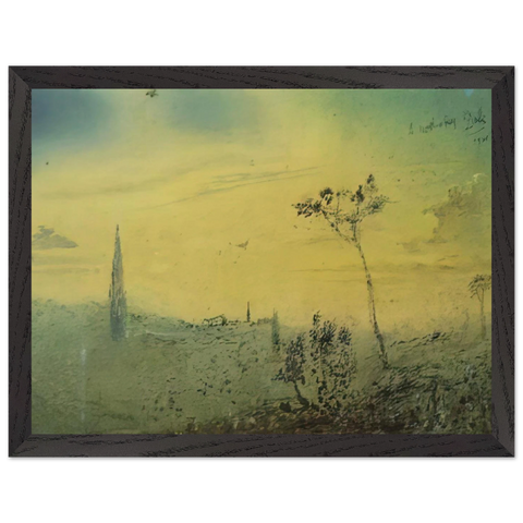 LANDSCAPE 1 by Salvador Dali — Framed art print at Zephyeer