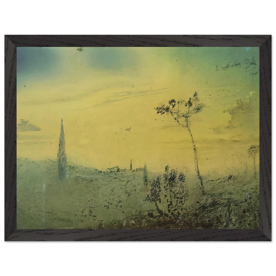 LANDSCAPE 1 by Salvador Dali — Framed art print at Zephyeer