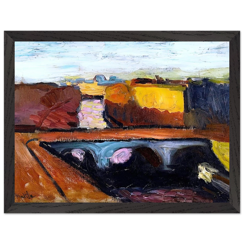 VIEW OF THE SEINE THE PONT SAINT MICHEL 1904 by Henri Matisse — Framed art print at Zephyeer