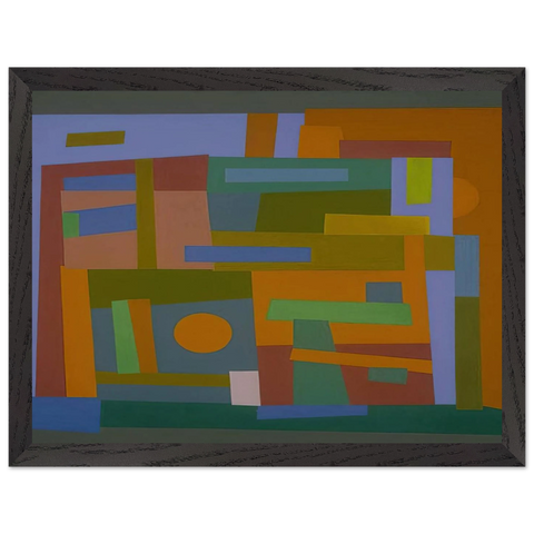Number 30 - 1938 by Ad Reinhardt — Framed art print at Zephyeer