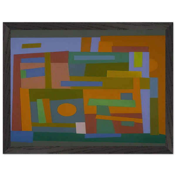 Number 30 - 1938 by Ad Reinhardt — Framed art print at Zephyeer