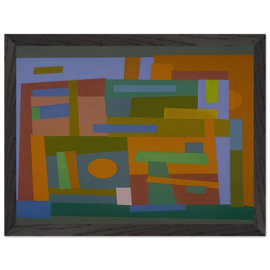 Number 30 - 1938 by Ad Reinhardt — Framed art print at Zephyeer