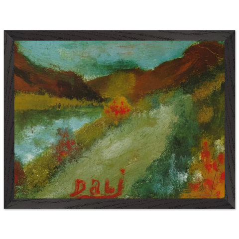 LANDSCAPE 2 by Salvador Dali — Framed art print at Zephyeer