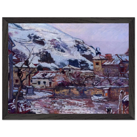 Saint-Julien-des-Chazes - 1895 by Armand Guillaumin — Framed art print at Zephyeer