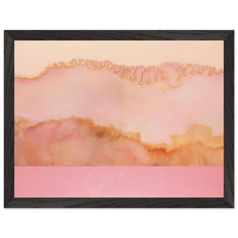 Pale Goddess - 1978 by Ronnie Landfield — Framed art print at Zephyeer