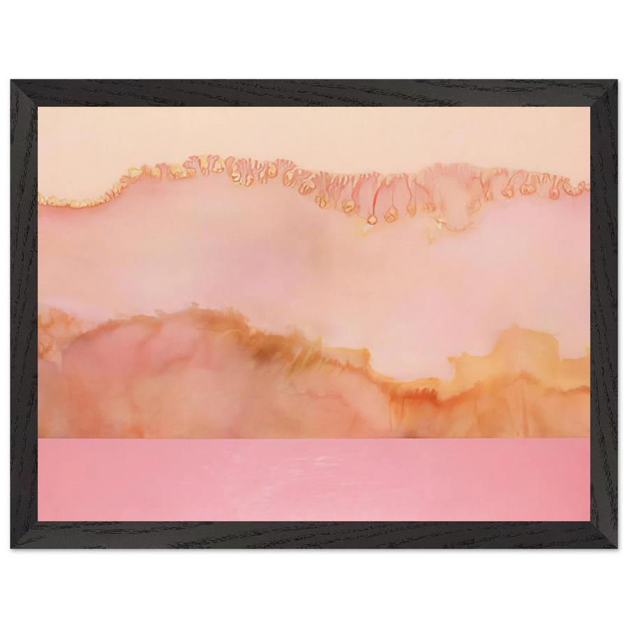 Pale Goddess - 1978 by Ronnie Landfield — Framed art print at Zephyeer