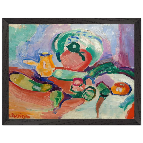 STILL LIFE WITH VEGETABLES 1905 by Henri Matisse — Framed art print at Zephyeer