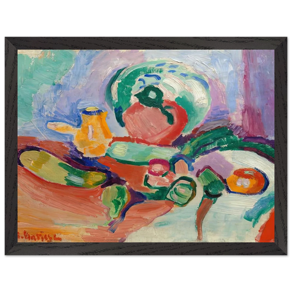 STILL LIFE WITH VEGETABLES 1905 by Henri Matisse — Framed art print at Zephyeer