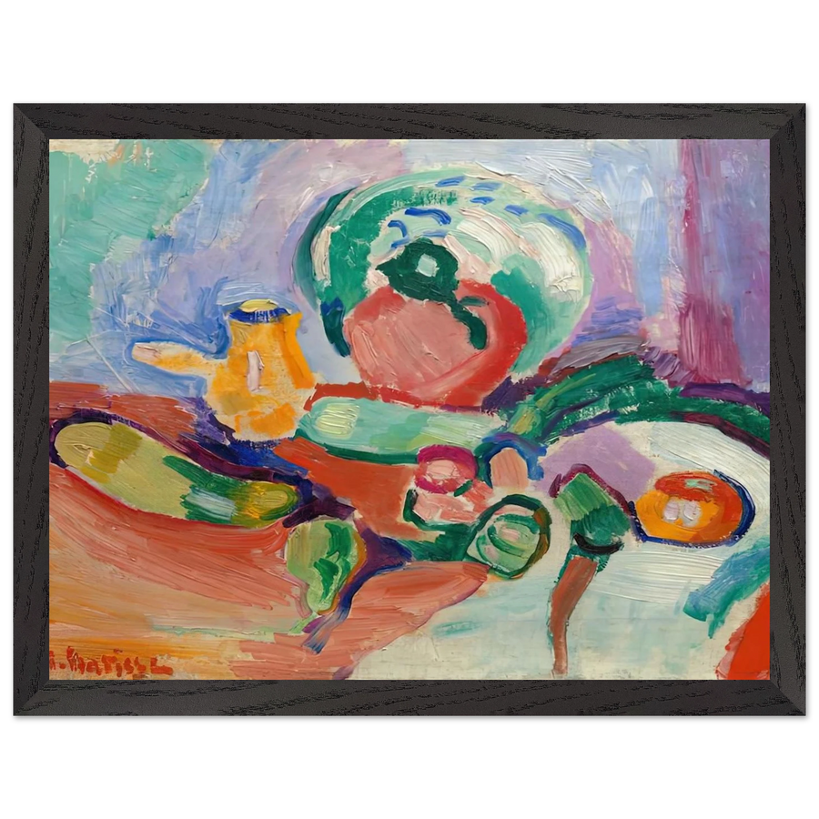 STILL LIFE WITH VEGETABLES 1905 by Henri Matisse — Framed art print at Zephyeer