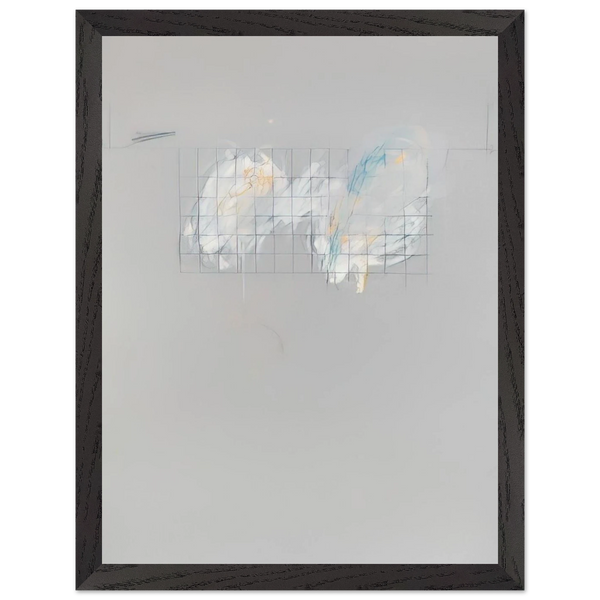 Nine Discourses on Commodus, Part I by Cy Twombly — Framed art print at Zephyeer