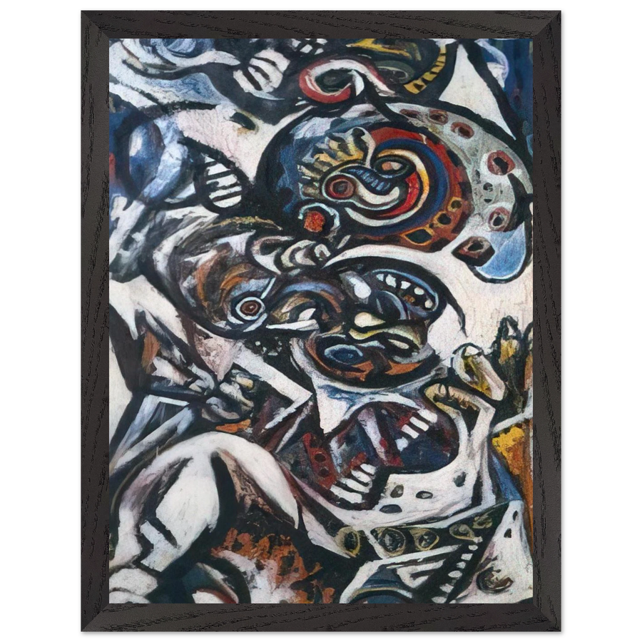 BIRTH by Jackson Pollock — Framed art print at Zephyeer