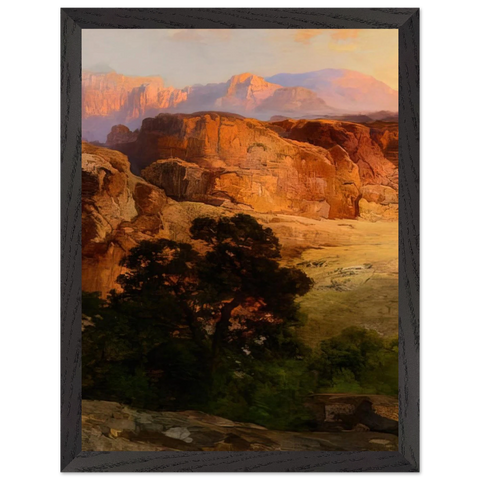 A Water Pocket Northern Arizona by Thomas Moran — Framed art print at Zephyeer