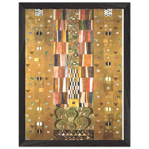 DESIGN FOR THE STOCLETFRIES by Gustav Klimt — Framed art print at Zephyeer