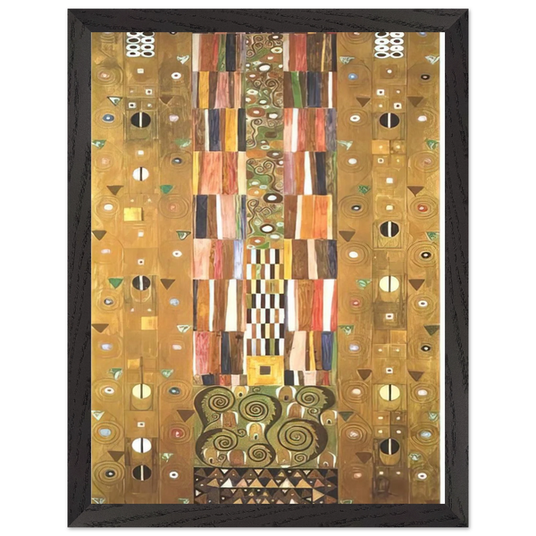 DESIGN FOR THE STOCLETFRIES by Gustav Klimt — Framed art print at Zephyeer