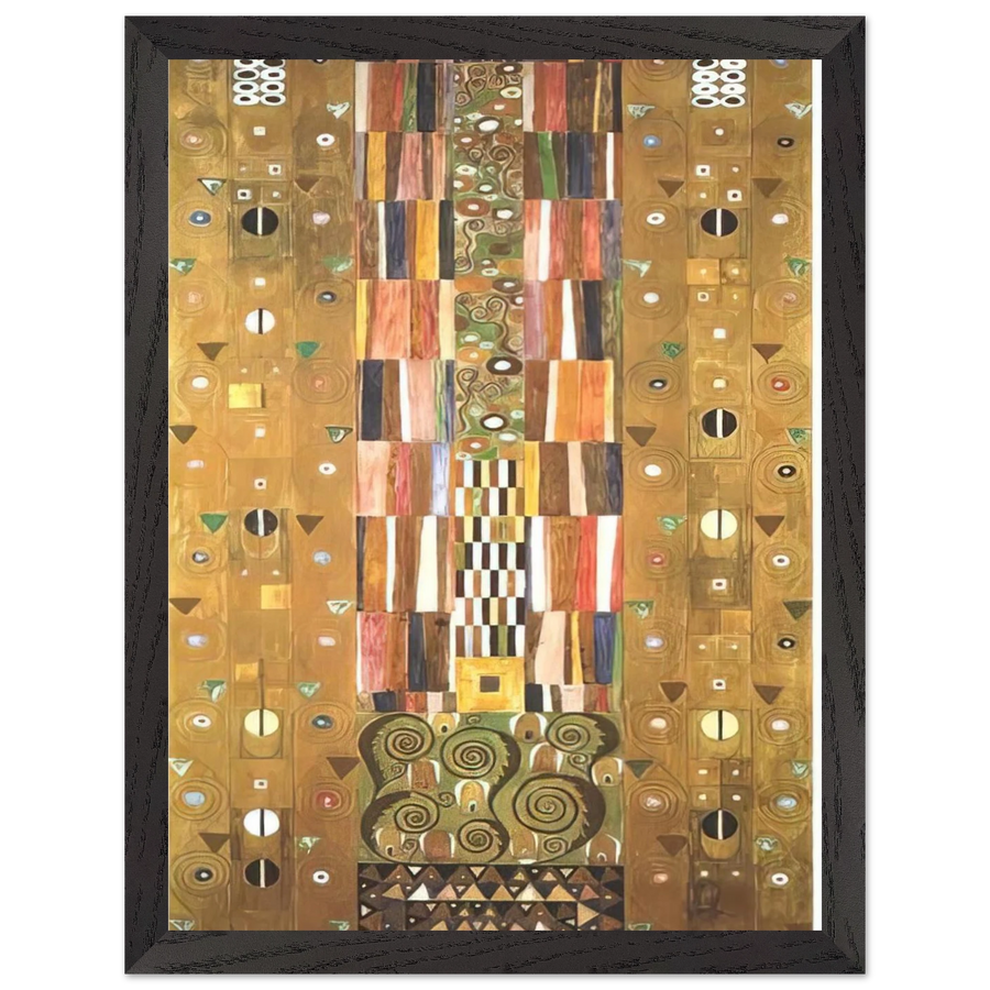 DESIGN FOR THE STOCLETFRIES by Gustav Klimt — Framed art print at Zephyeer