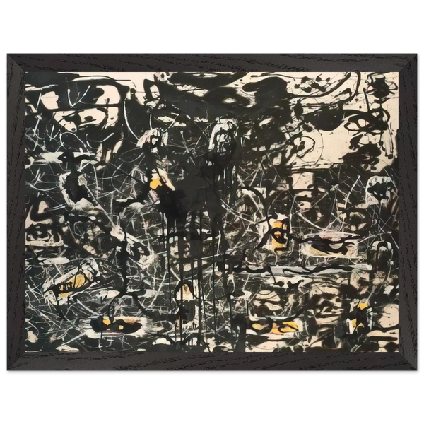 YELLOW ISLANDS by Jackson Pollock — Framed art print at Zephyeer