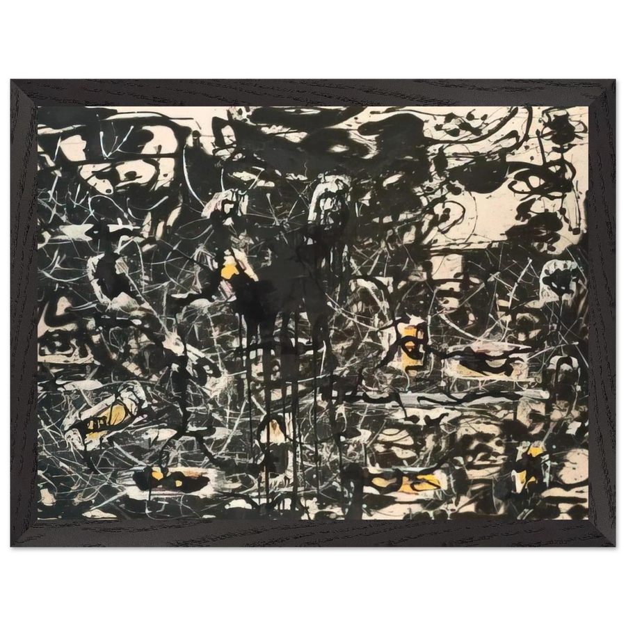 YELLOW ISLANDS by Jackson Pollock — Framed art print at Zephyeer