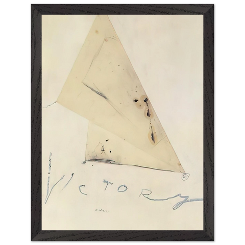 Victory by Cy Twombly — Framed art print at Zephyeer