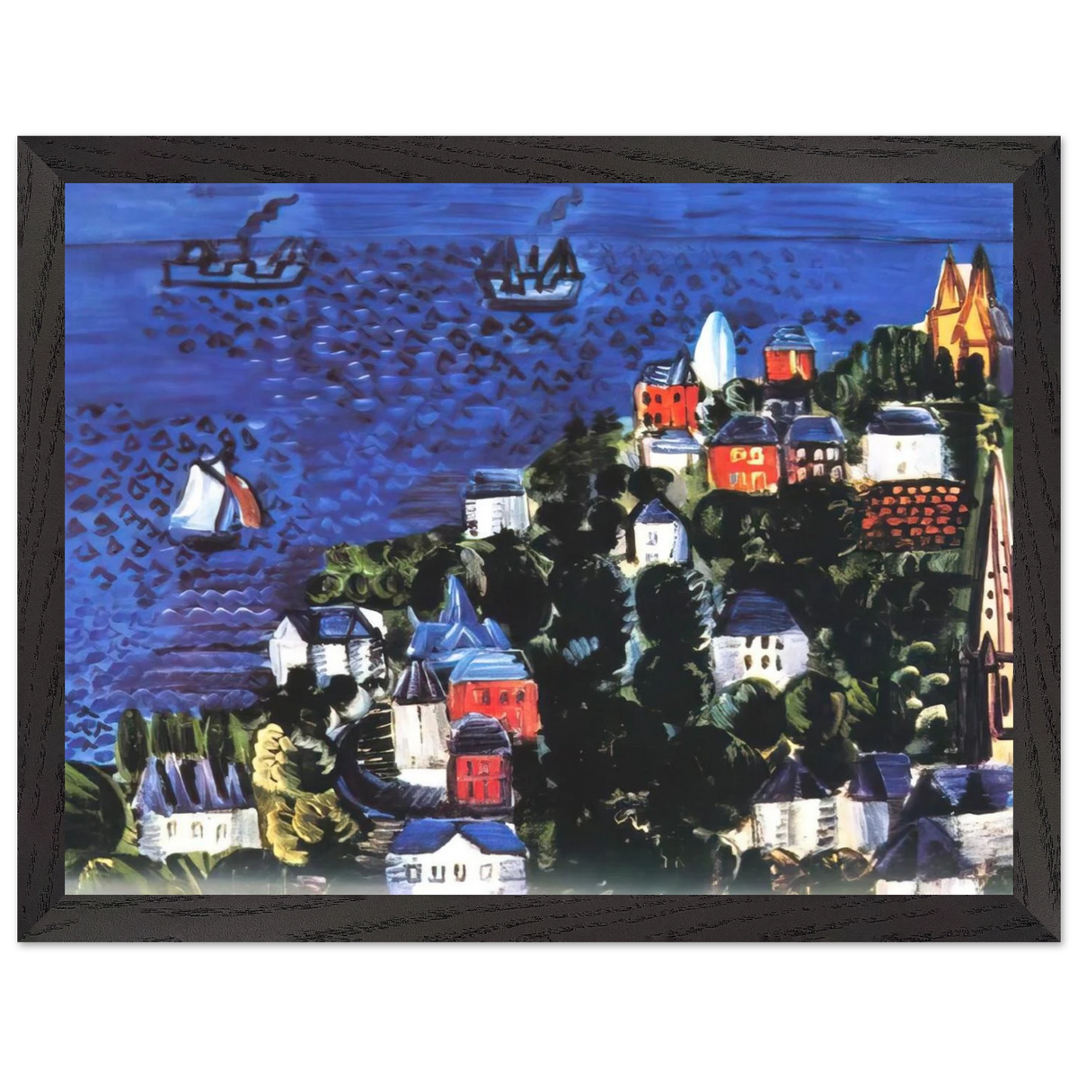 Dufy - VIEW OF SAINTE ADRESSE | Art Print – ZEPHYEER