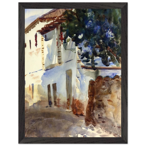 The White House by John Singer Sargent — Framed art print at Zephyeer