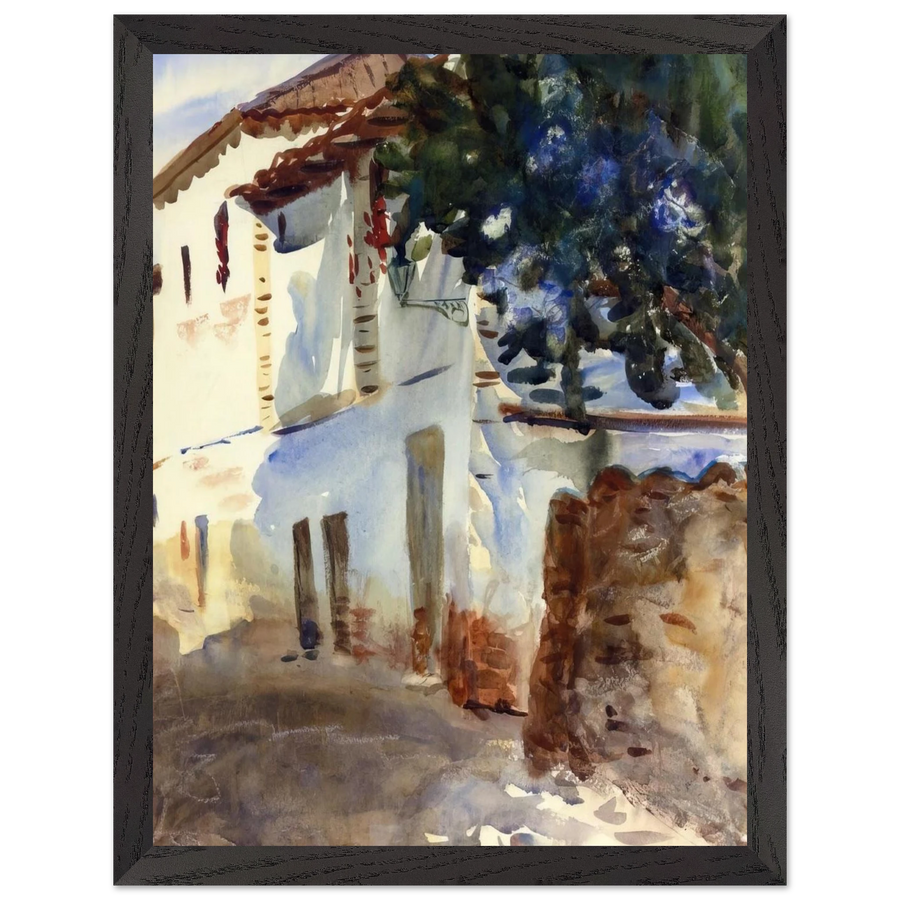 The White House by John Singer Sargent — Framed art print at Zephyeer