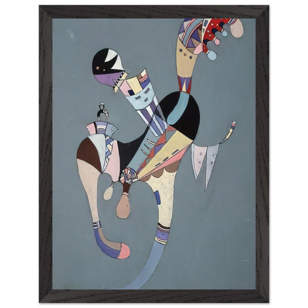 A FLOATING FIGURE 1942 by Wassily Kandinsky — Framed art print at Zephyeer