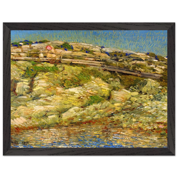 Walk Around the Island by Childe Hassam — Framed art print at Zephyeer