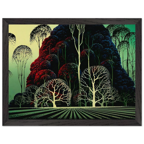 Eucalyptus Forest by Eyvind Earle — Framed art print at Zephyeer