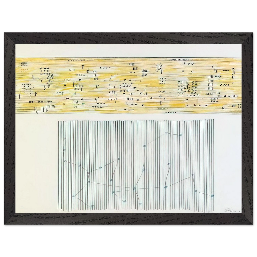 Islam - 1981 by Gene Davis — Framed art print at Zephyeer