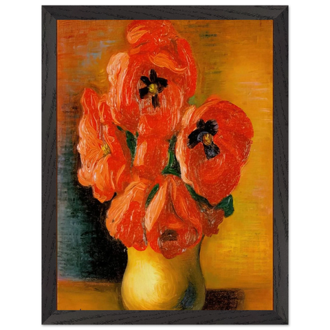 BOUQUET OF PEONIES by Moise Kisling — Framed art print at Zephyeer