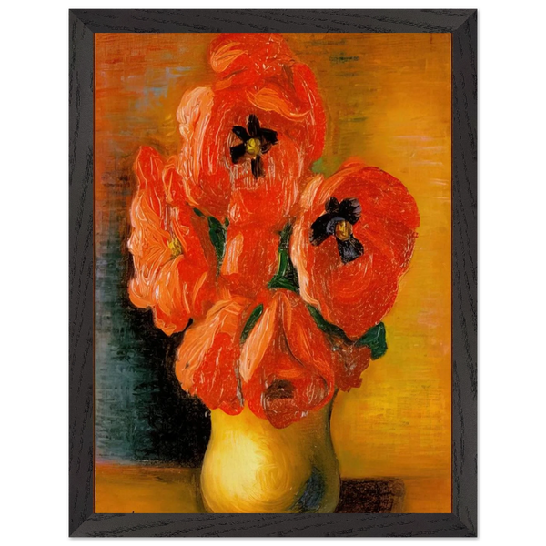 BOUQUET OF PEONIES by Moise Kisling — Framed art print at Zephyeer