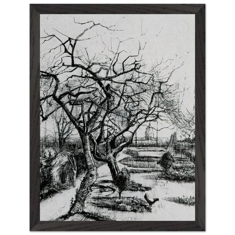 Parsonage Garden by Vincent van Gogh — Framed art print at Zephyeer
