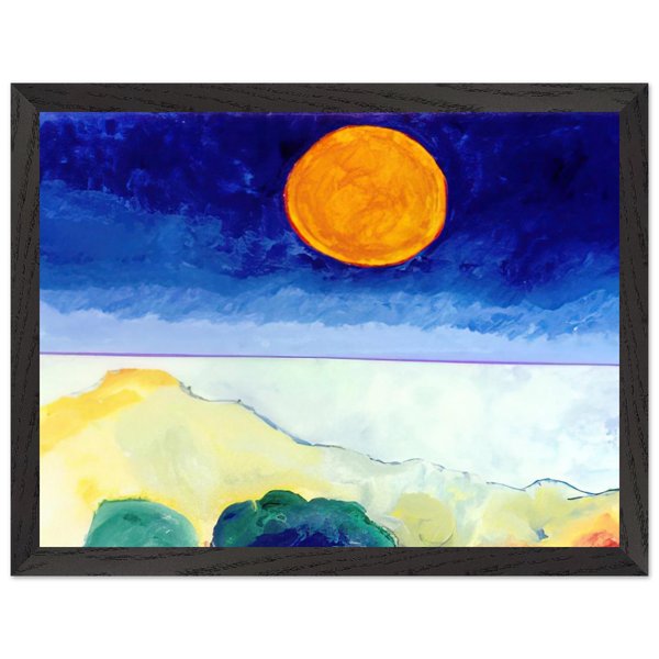 Paisagem - 2004 by Aldemir Martins — Framed art print at Zephyeer