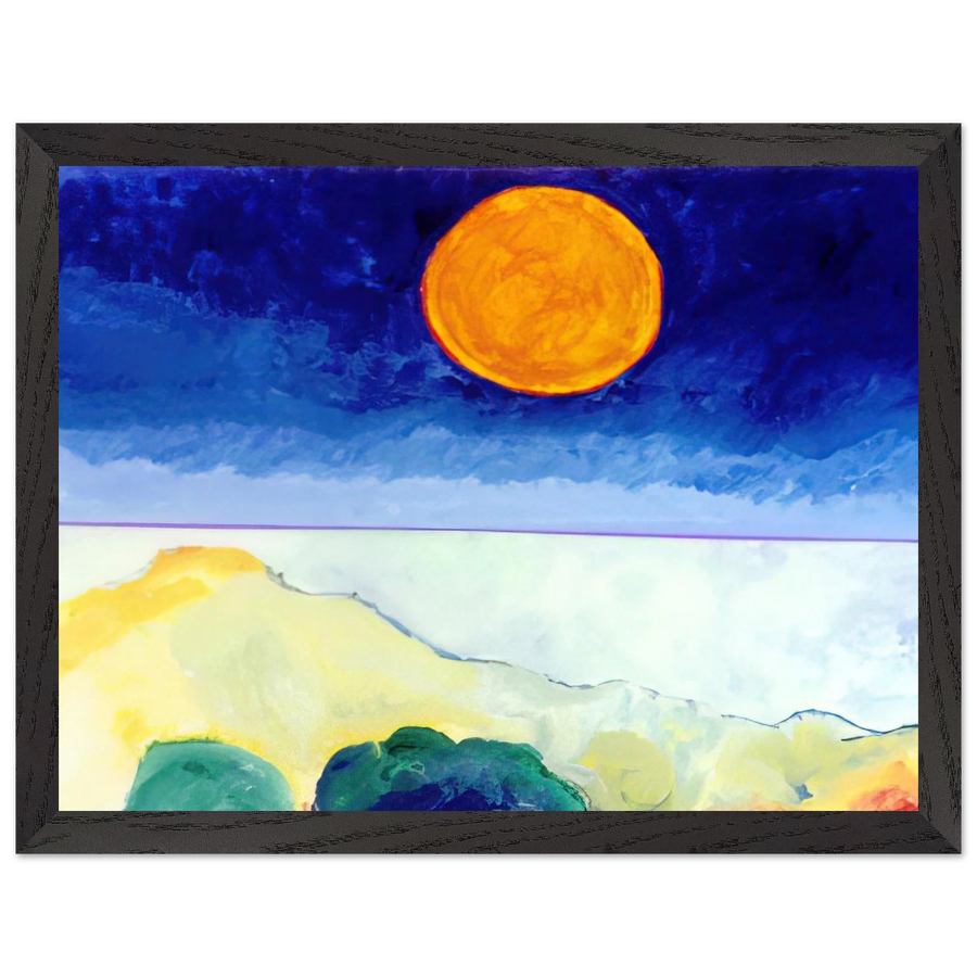 Paisagem - 2004 by Aldemir Martins — Framed art print at Zephyeer