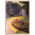 THE PARK AT YERRES by Gustave Caillebotte — Framed art print at Zephyeer
