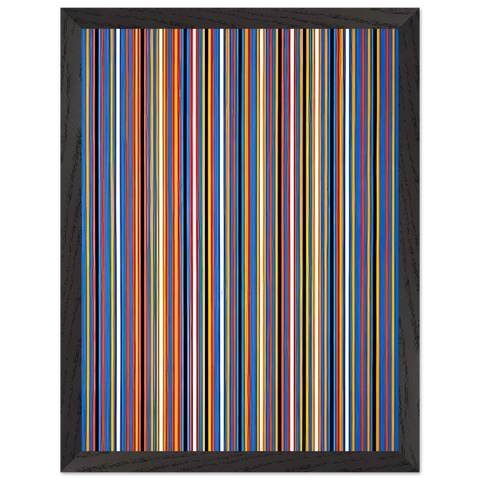 RA 2 1981 by Bridget Riley — Framed art print at Zephyeer